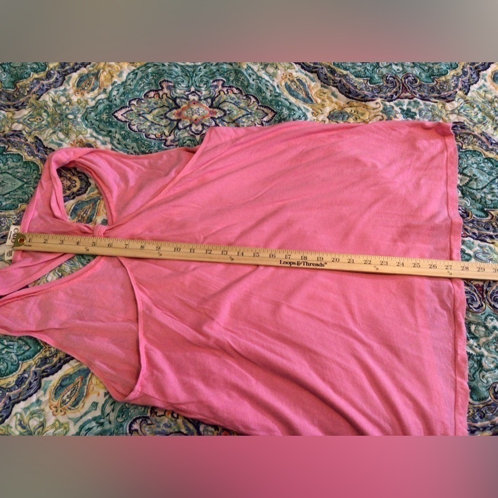 Cato 14/16w  pink sleeveless tank top with scoop neck. (0048) - Picture 7 of 7